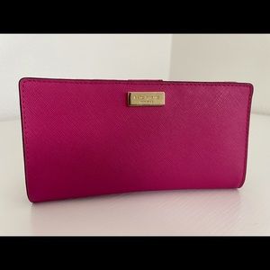 Kate Spade Bifold Pink Wallet